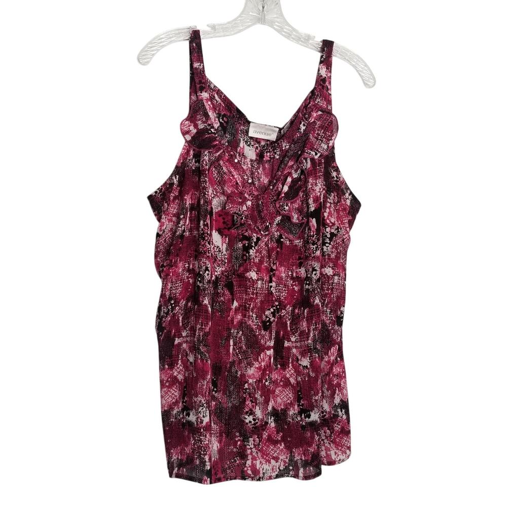 Avenue Women's Sleeveless Plus Size Tank Top, Size 18-20